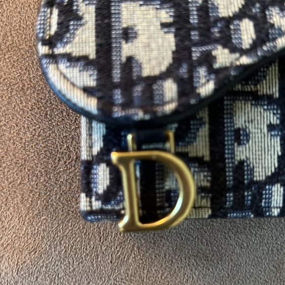 Dior Saddle Flap Card Case - Picture 5 of 14